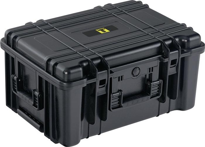 Kunststoffkoffer DinoPlus L440xB600xH285mm ABS - 2 Griffe - ausziehbarer Teleskopgriff - Rollen - schwarz - 47l - ALLIT - IP67_0