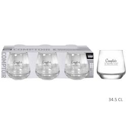 Lot de 8 Gobelets Motifs Comptoir x6 Maitre Chef - VERRCO139_8_0