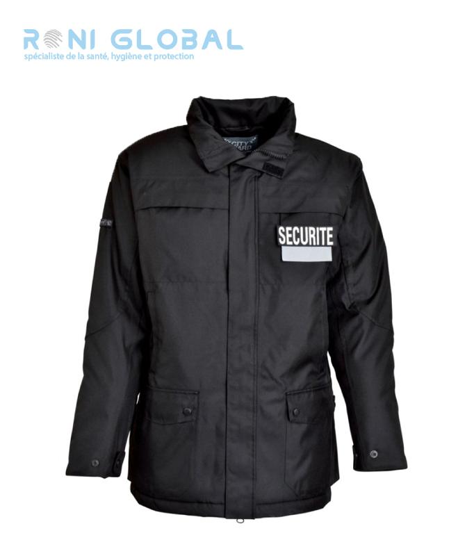 Parka de travail sécurité imperméable Cityguard - 10 poches, polyester, coutures étanches_0