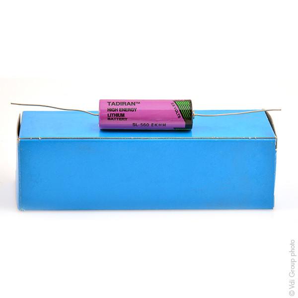 Pile lithium SL-560/P AA 3.6V 1.7Ah - haute température jusqu'à 130°C - Tadiran_0