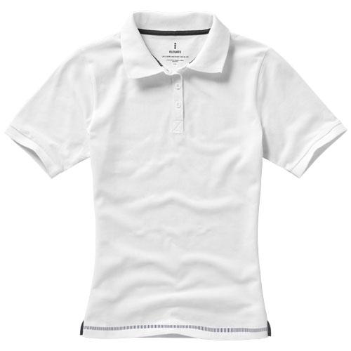 Polo manches courtes pour femme Calgary - maille piquée 100% coton 200 g/m² - col et poignets en tricot plat_0