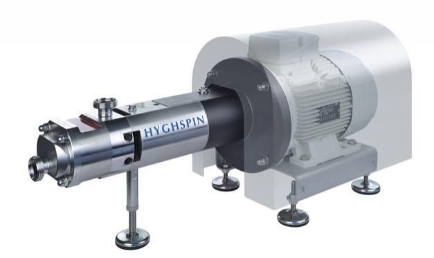 Pompe hygiénique à double vis Jung Hyghspin - process et NEP - débit jusqu'à 200 m3/h et viscosité jusqu'à 1 000 000 cst_0