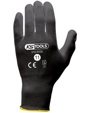 Protection gants microfibres noirs 9-11 kstools - 9_0