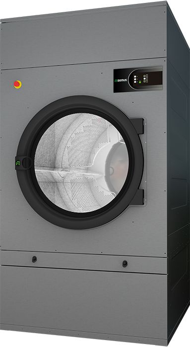 Sèche-linge professionnel Domus - Variateur de fréquence standard - Tambour inox - Inversion de sens_0