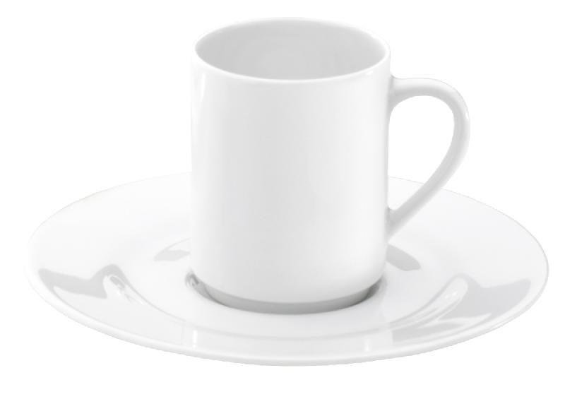 SOUS TASSE À EXPRESSO ROND BLANC PORCELAINE Ø 13,2 CM VALENCAY PILLIVUYT