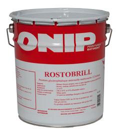 Peinture antirouille ROSTOBRILL - finition demi-brillante - primaire + renforcement + finition - Onip_0