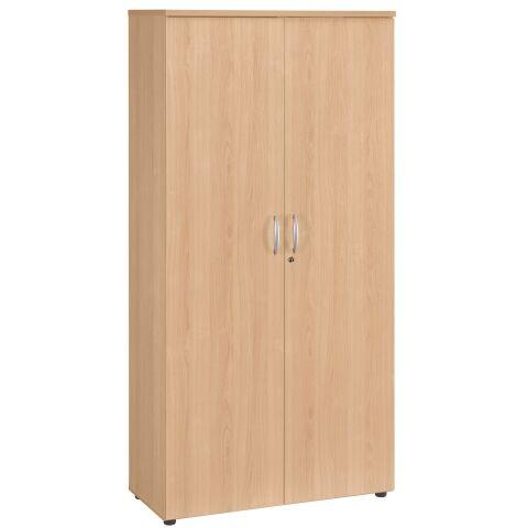 ARMOIRE HAUTE BOIS PORTES BATTANTES H 200 X L 100 CM EXCELLENS HÊTRE