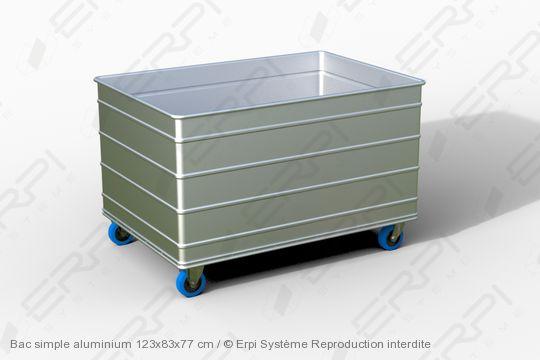 Bac simple aluminium 123x83x77 cm - bs1238377-01a_0