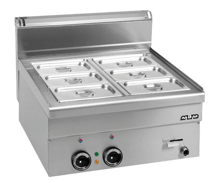 Bain-marie electrique cuve gn1/1 + 2x1/4 minima 600 MBM - PEBM66_0