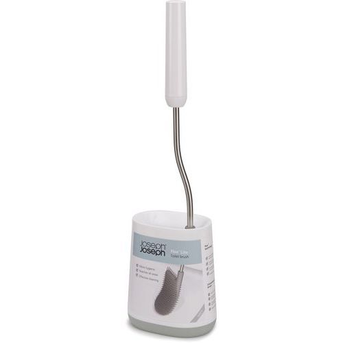 BROSSE TOILETTE FLEX LITE GRIS/BLANC - JOSEPH JOSEPH