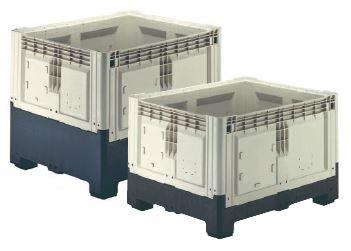 Caisse-palette pliable - cai123cp12100157 - dimensions 1120x920x833 mm, version pleine, poids 56 kg_0