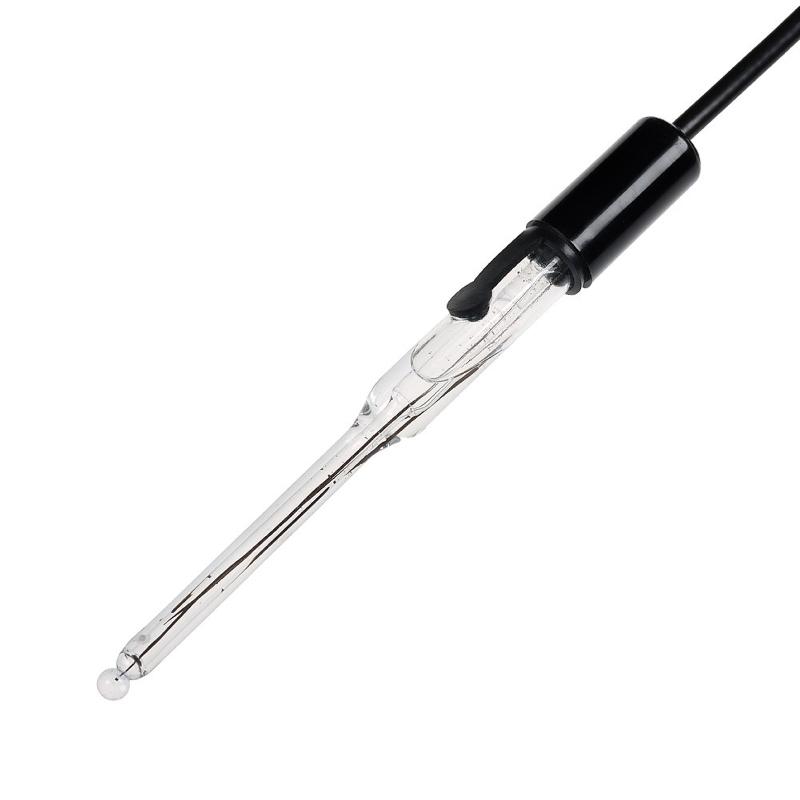 CHAUVIN ARNOUX - Electrode combinée pH micro-volume BRV4H - Corps en verre, système Ag/AgCl, jonction céramique, diamètre 6,5x130 mm, connectique S7_0