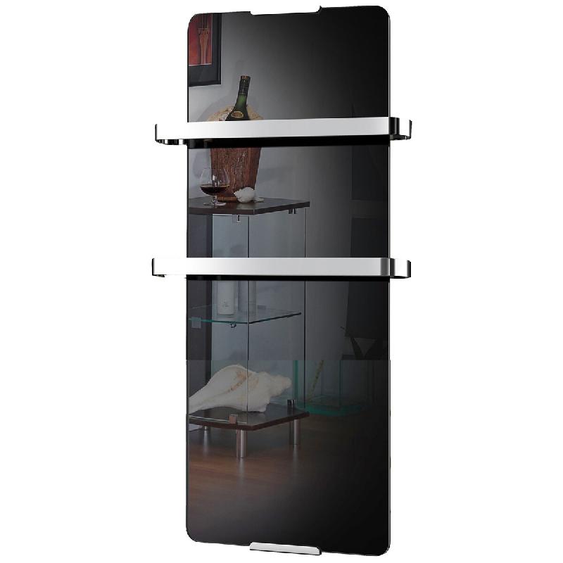 CHEMIN'ARTE radiateur sèche serviette électrique 600w noir 176 - noir 3760176961761_0