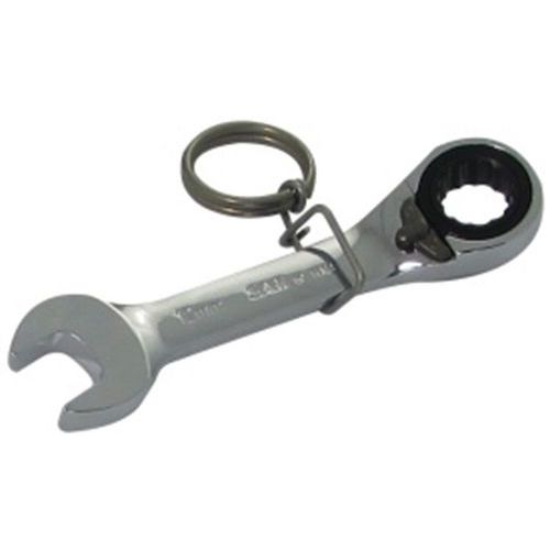 CLÉ MIXTE COURTE CLIQUET 8 MM AVEC CLIP INOX FME - SAM