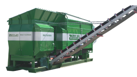 Cribleur trommel Zemmler MS 6700 - Trois fractions - Grand chantier_0