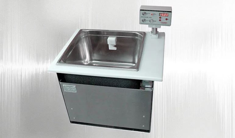 Cuve de nettoyage à ultrasons Sonocleaner 2017-XE - Gamasonic - Modèle encastrable à dosage automatique 17L avec minuteur et couvercle insonorisant_0