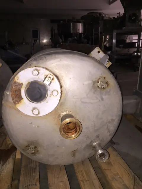 Cuve poumonier en acier inoxydable d'occasion 100 litres_58_0