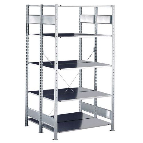 DÉPART EASY-FIX DOUBLE FACE 2500X1000X300 GALVA - SCHULTE LAGERTECHNIK