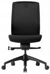 Fauteuil de bureau MTGA 30X - Piètement noir - Tissu noir - Mécanisme synchrone - Référence : 100796_0