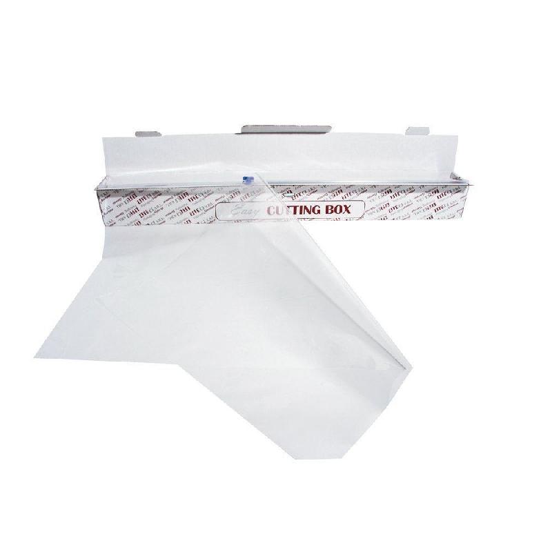Film polypropylène transparent - boîte distributrice Easy Cutting 0.70x50m avec système de découpe intégré_0