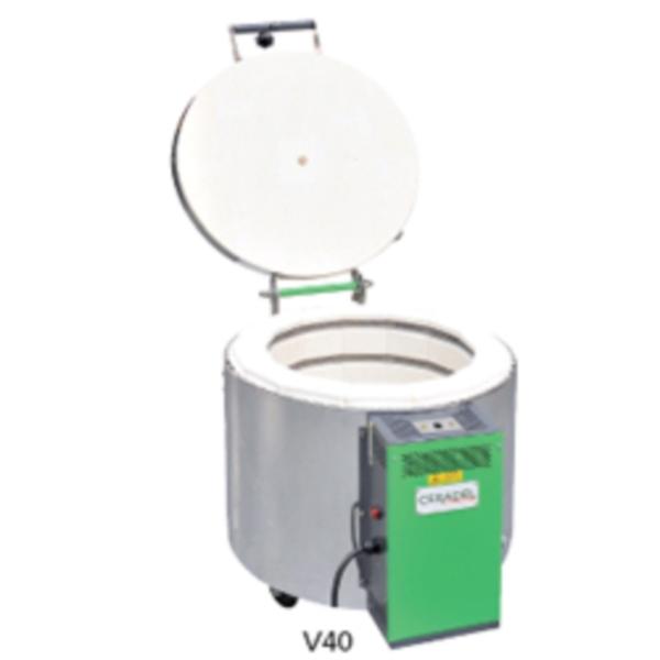 Four vertical V40 N - 40 litres - 1300°C - Puissance 3 kW - Dimensions intérieures Ø400x300 mm_0