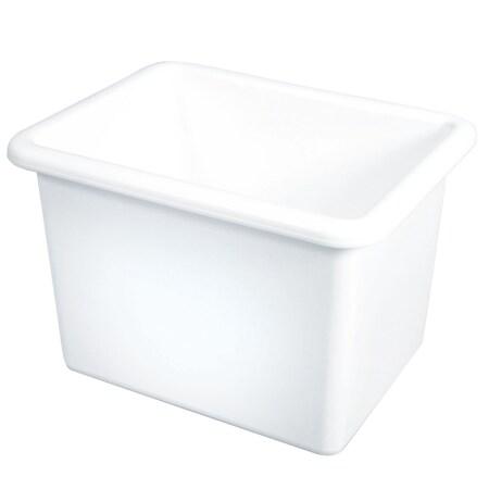 GASTROLAND Bac rectangulaire renforcé emboîtable GILAC 55 L - Blanc - blanc 3701666000324_0