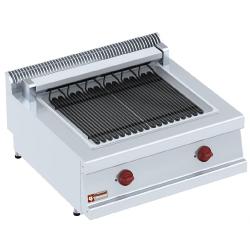 Grill-vapeur électrique 1/1 module VEX87-MF - Surface de cuisson 550x450 mm - Acier inox AISI 304_0