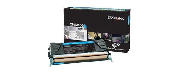 LEXMARK X746, X748 7K cartouche de toner cyan capacité_0