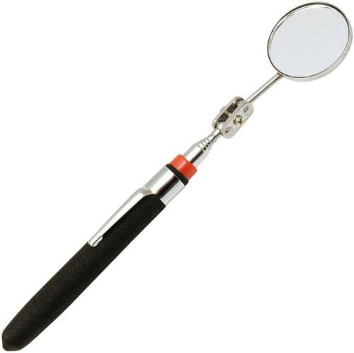Miroir télescopique orientable - 17 à 48 cm - diamètre 30 mm - manche PVC expansé - réf. 94547_0