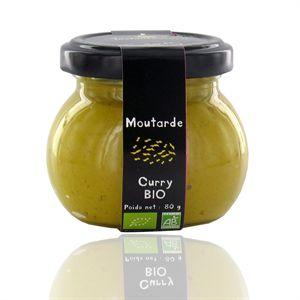 MOUTARDE-MAYONNAISE - INSTANT NATUREL MOUTARDE AU CURRY BIO