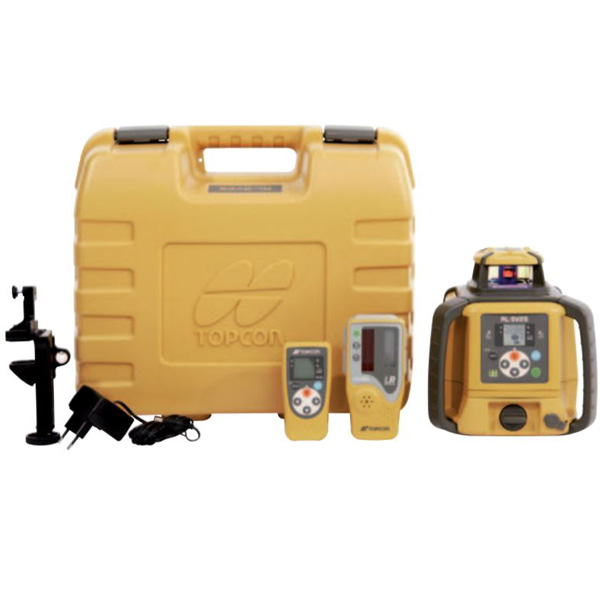 Niveau laser rotatif double pente TOPCON RL-SV2S - Pack complet avec trépied et mire aluminium 4m_0