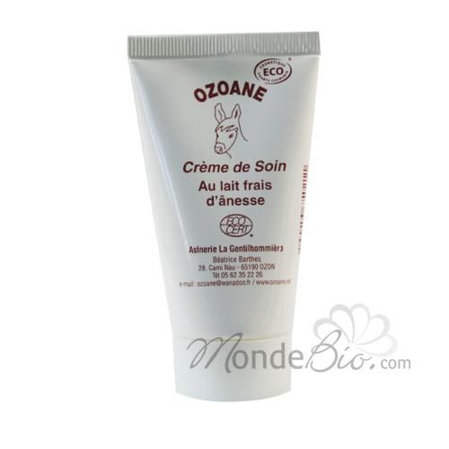 OZOANE - CRÈME DE SOINS VISAGE ET COU AU LAIT D'ÂNESSE 50GR