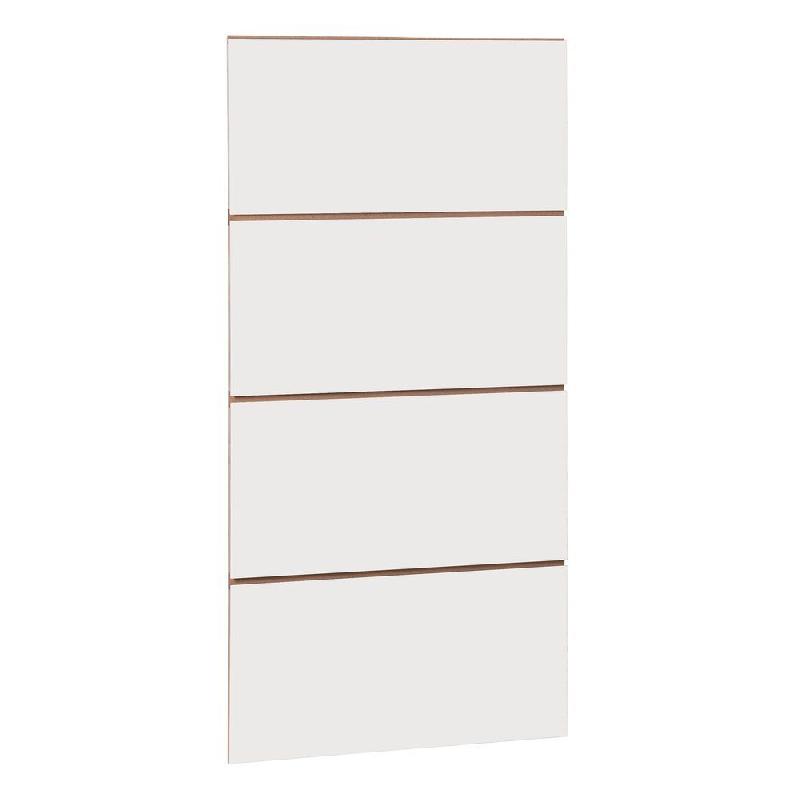 Panneau rainuré R30 L59,5xP120cm épaisseur 18mm - blanc 9003_0