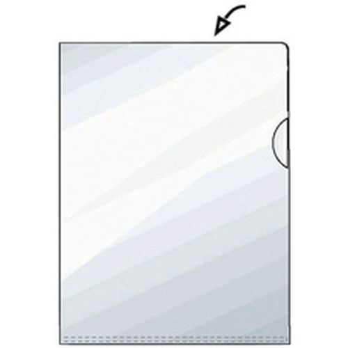 POCHETTE TRANSPARENTE STANDARD A4 PVC TRANSPARENT