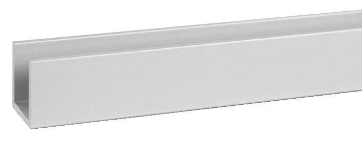 Profil u 15x15x1,5mm longueur 2m aluminium anodisé argent - DUVAL - 41-0102-3022 - 588051_0