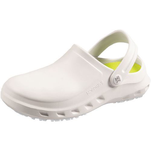 SABOT DE SÉCURITÉ PERFORÉ BLANC EN EVA POINTURE 45 - NORDWAYS