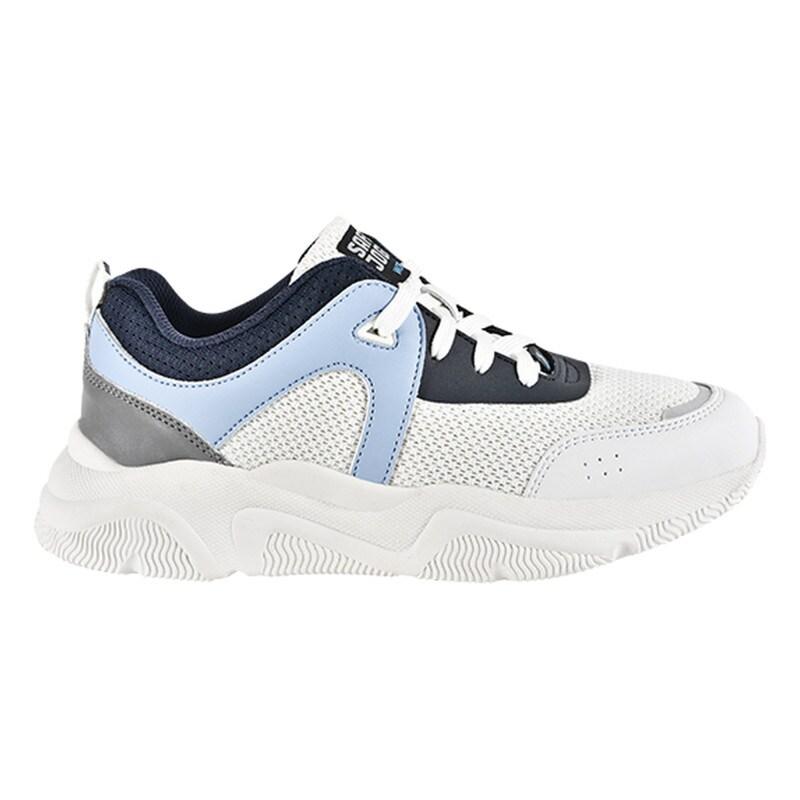Safety Jogger - Chaussures de travail basses pour femmes antidérapantes et antistatiques SLOAN blanc et bleu O1 Bleu Taille 39 - 39 bleu matière syn_0
