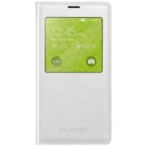 SAMSUNG ETUI S-VIEW GALAXY S5 BLANC - ACCESSOIRE TÉLÉPHONIE MOBILE