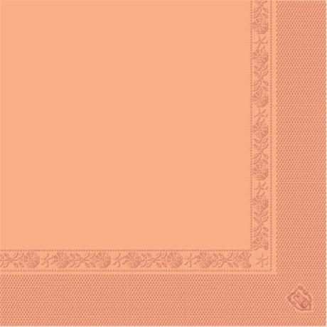 SERVIETTE ECOLABEL 2 PLIS 18 G/M² 39X39 CM TISSU SAUMON (VENDU PAR 1600)