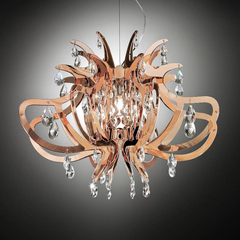 SLAMP LILLIBET - SUSPENSION DE DESIGNER CUIVRÉE
