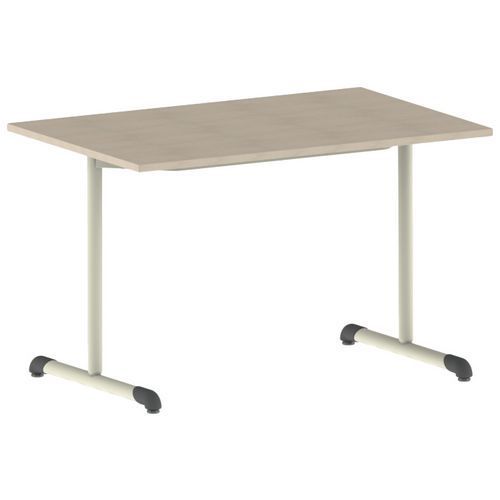 TABLE BANDANA 120 X 80 CM FIXE T6 STRAT ÉRABLE BEIGE 1013 - MOBIDECOR