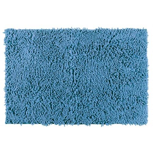 TAPIS DE BAIN CHENILLE BLEU OCÉAN, 50 X 80 CM WENKO