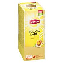 THÉ NOIR LIPTON YELLOW - BOÎTE DE 25 SACHETS