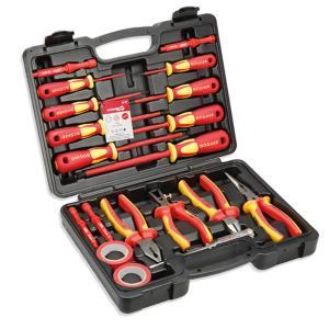 VALISE ÉLECTRICIEN VDE 19 PIÈCES