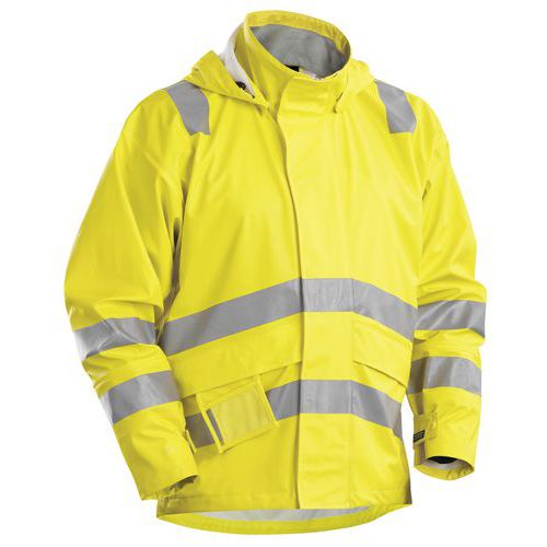 VESTE DE PLUIE HAUTE VISIBILITÉ RETARDANT FLAMME TAILLE XS - BLAKLADER