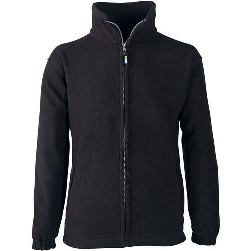 VESTE POLAIRE NOIRE NON DOUBLÉE EN POLYESTER DE TAILLE XXL - SINGER SAFETY