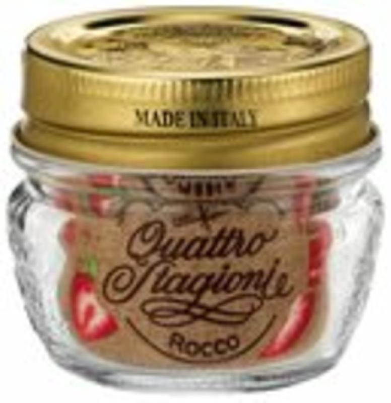 BOCAL AVEC COUVERCLE HERMÉTIQUE TRANSPARENT VERRE Ø 5,9 CM QUATTRO STAGIONI BORMIOLI ROCCO