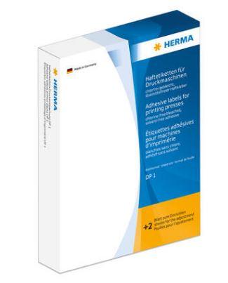 Étiquette adhésive pour presse - DP1, 52 x 100 mm - Référence 2980 - Blanches certifiées FSC® Mix Credit_0