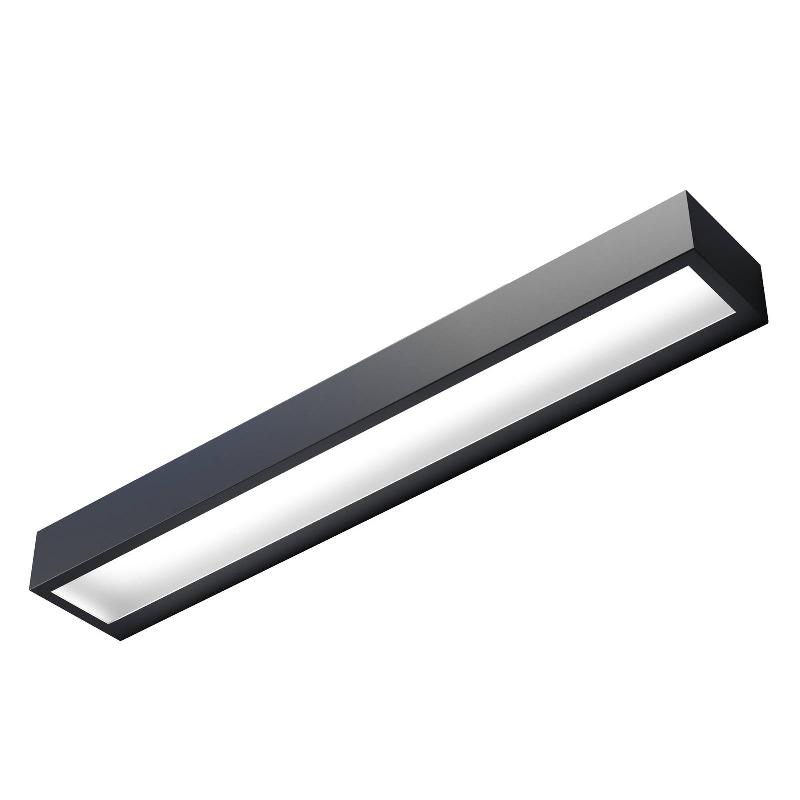 MCJ APPLIQUE MURALE LED MERA, LARGEUR 40CM, NOIR, 4000K