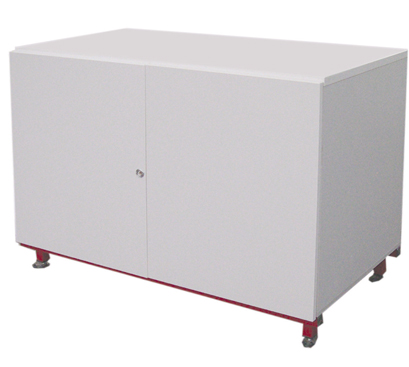 Bahut à portes battantes 1500 x 750 x 850 mm - Réf TRCB 6352 - BIOLAB - Structure métallique renforcée et haute résistance_0